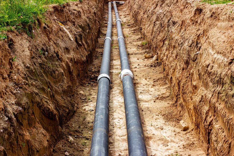 Installation de l'unité de distribution du réseau de chauffage et d'alimentation en eau